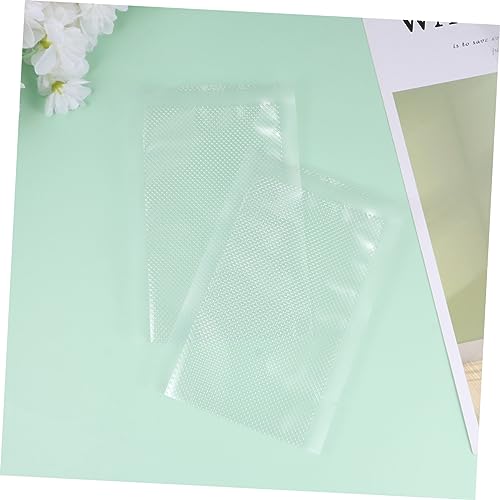 LABRIMP 100pcs Vacuum Sealer Bags Fridge Food Bag Fresh Keeping Bags Triturador De Grocery Storage Bags Clear Packaging Bags Clear Packing Bags Leak Proof Travel Containers