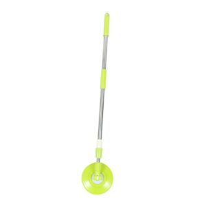 collbath 1 set mop pole commercial mop rotating mop part pole mopping mop handle replacement floor cleaning mop rod mopa para limpiar pisos mops rotary mop rod stainless steel green