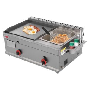 commercial reataurant gas grills -commercial deep fryer stainless -commercial propane/gas flat top grill griddle with deep fryer multi-function