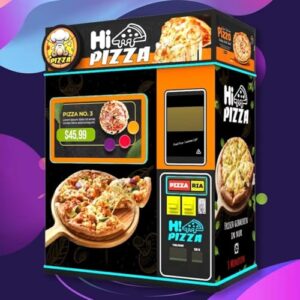 Customizable Pizza Vending Unit Unmanned Pizza Bakery Pizza Quick-Serve Machine for Sale Making Hot Food Fresh