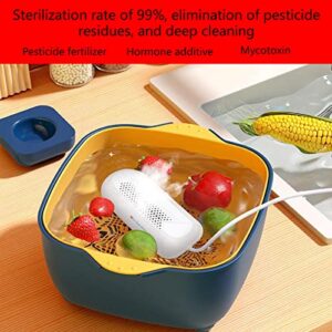 Portable Food For Fruits Vegetables Remove Residues Fruit Vegetable Washing Machine Food Sterilizer Household