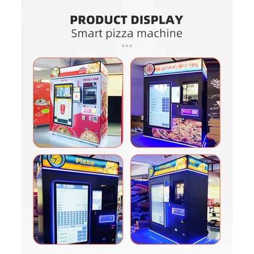 Customizable Pizza Vending Unit Unmanned Pizza Bakery Pizza Quick-Serve Machine for Sale Making Hot Food Fresh