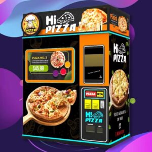 heated hot food pizza hamburger sandwich vending machine automatic with touch screen pizza maker