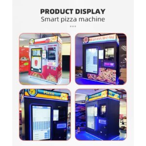 Heated Hot Food Pizza Hamburger Sandwich Vending Machine Automatic with Touch Screen Pizza Maker