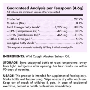 Wild Alaskan Salmon Oil for Dogs & Cats 8 oz and Allergy Relief 120 Chews for Dogs & Immune & Digestive Supplement with Wild Salmon Oil