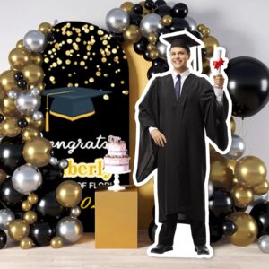 Custom Life Size Cardboard Cutout, 1-6 ft Personalized High Resolution Stand Up, Upload Photo, Perfect for Wedding, Graduation, Birthday, Events