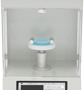 VTSYIQI Liquid Surface Tension Measurement Automatic Surface Tensiometer Liquid Surface Tensiometer with Platinum Loop Range 0 to 1000 mN/m Accuracy 0.1mN/m Real Time Display