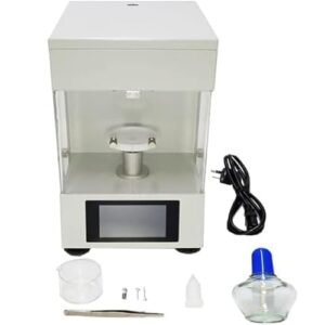 VTSYIQI Liquid Surface Tension Measurement Automatic Surface Tensiometer Liquid Surface Tensiometer with Platinum Loop Range 0 to 1000 mN/m Accuracy 0.1mN/m Real Time Display