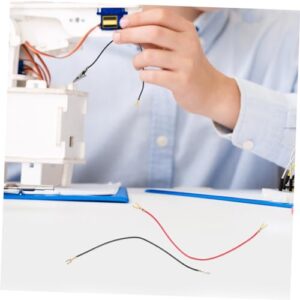 FUNOMOCYA 1 Set Battery Experiment Anode Fruit Experiment Tools Anode for Zinc Electroplating Anode for Zinc Plating Fruit Battery Experiment Supplies Electrode Strips Copper