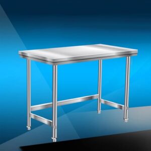 Food Prep Table,24x20x31 Inches Household Stainless Steel Prep Table | Kitchen Furniture Anti-Rust for Cafeterias, Clean Rooms, Hotels, Hospitals