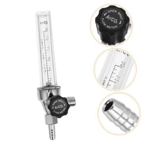 CHILDWEET 3pcs Barometer Gas Flow Meter Carbon Dioxide Flow Indicator Argon Flow Meter Flowmeter Argon Regulator Measurement Tool Flow Meter Tube Air Flow Meter Transparent Plastic