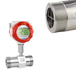 dn25 40 water flow meter turbine flow meter 1 inch liqiud oil fuel flowmeter lcd display rs485 4-20ma(dn40)