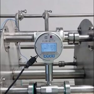 DN25 40 Water Flow Meter Turbine Flow Meter 1 inch Liqiud Oil Fuel Flowmeter LCD Display RS485 4-20mA(DN40)