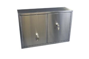 omnimed jr vault twin door narcotics cabinet (24" w x 16" h x 8" d)