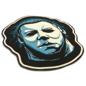 Creepy Co. Halloween Michael Myers MASK Accent Rug 37x33 Horror Movie Slasher Carpenter