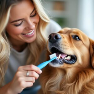 Digopets Dog Toothbrush & 4 Best Enzymatic Toothpaste Kit - Freshens Breath, Whitens Teeth, and Reduces Plaque - Teeth Cleaning Set Bite Block & Brush