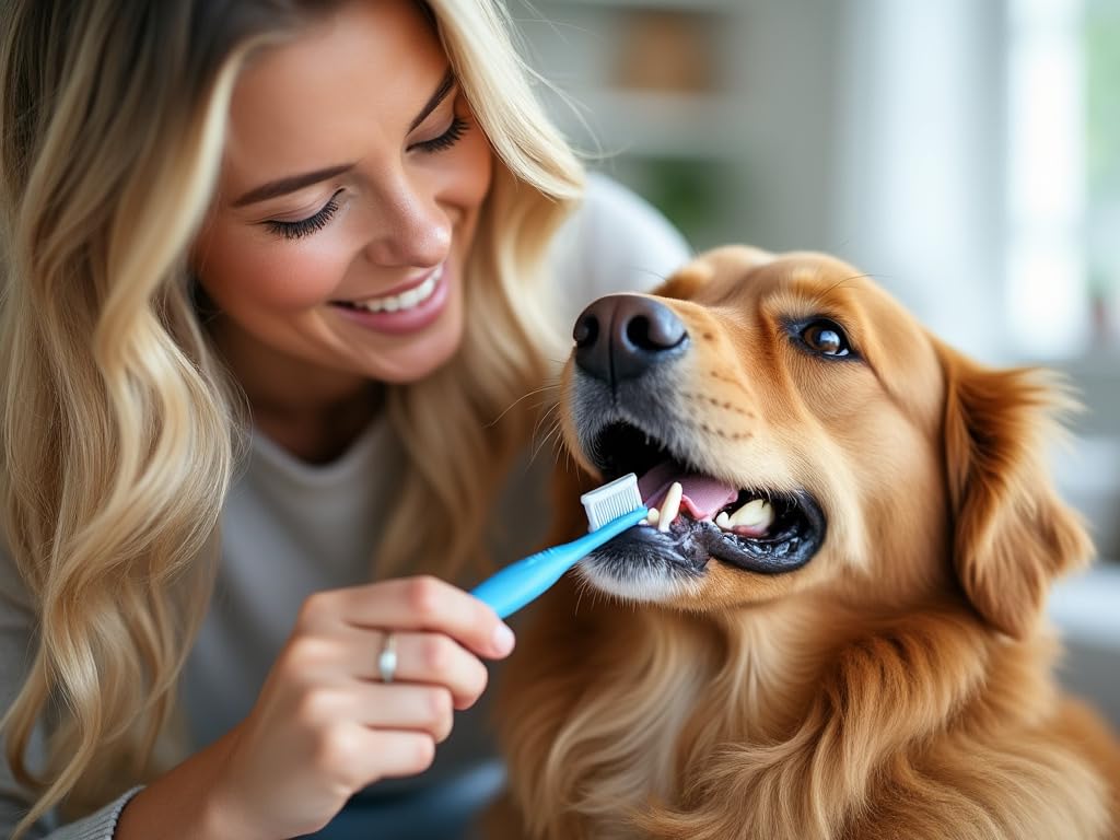 Digopets Dog Toothbrush & 4 Best Enzymatic Toothpaste Kit - Freshens Breath, Whitens Teeth, and Reduces Plaque - Teeth Cleaning Set Bite Block & Brush