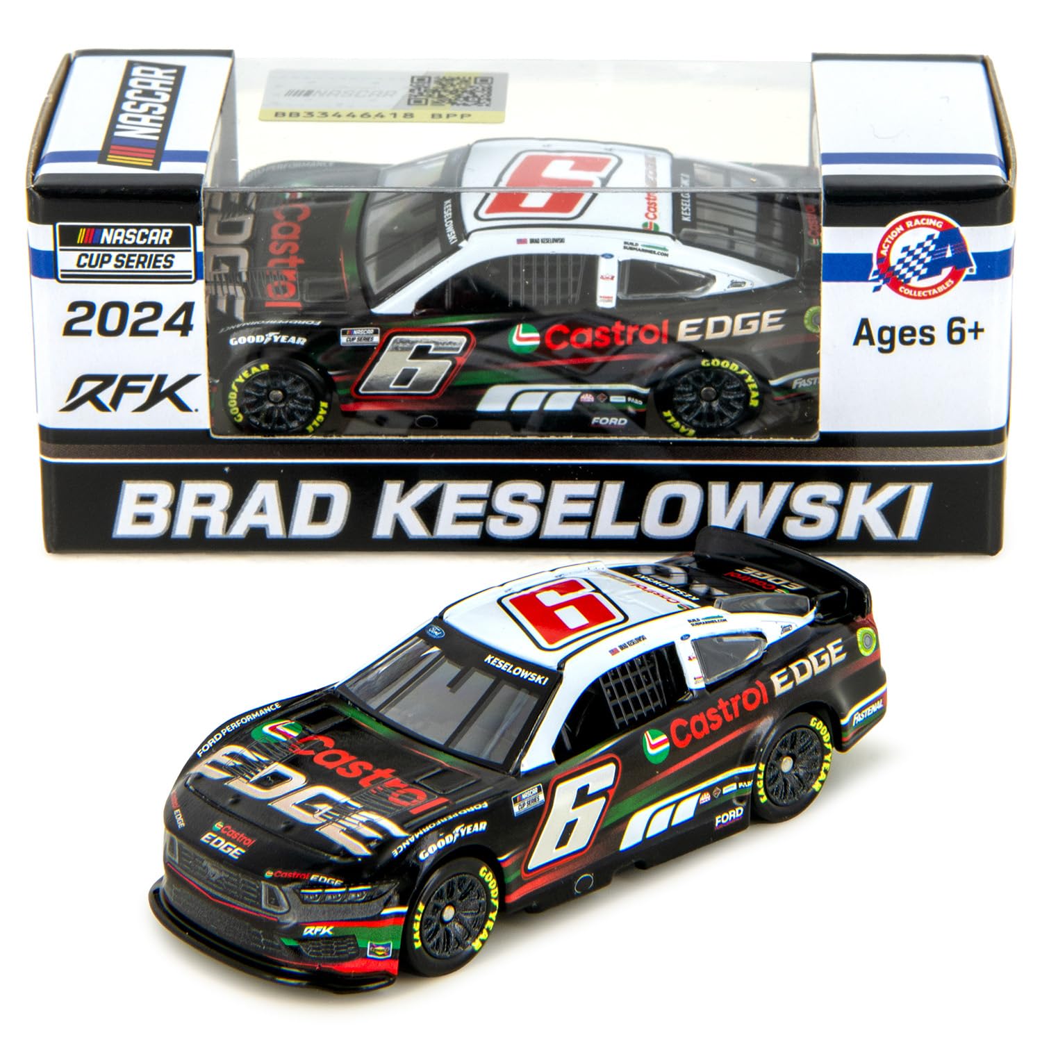 Lionel Racing Brad Keselowski 2024 C-Edge Diecast Car 1:64 Scale