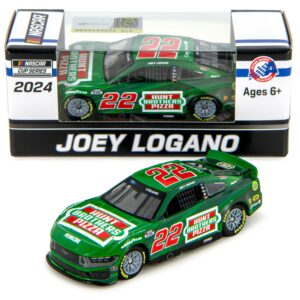 lionel racing joey logano 2024 hunt brothers pizza green diecast car 1:64 scale