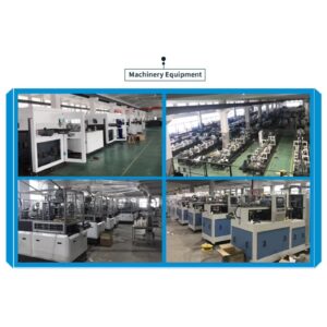 High-Speed Automatic Hamburger Lunch Box Manufacturing Machine - Disposable Paper Carton Erecting & forming Equipment