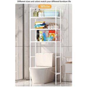 3-Tier Over The Toilet Storage Shelf, Multi-Functional Bathroom Stand Organizer, 3-Layer Bathroom Storage Rack, Shelf Over Toilet, Laundry, Space Saving, Easy to Clean Clearance of Sale