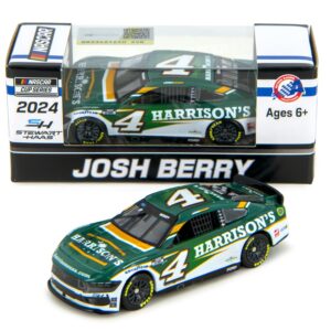 lionel racing josh berry 2024 harrison's diecast car 1:64 scale