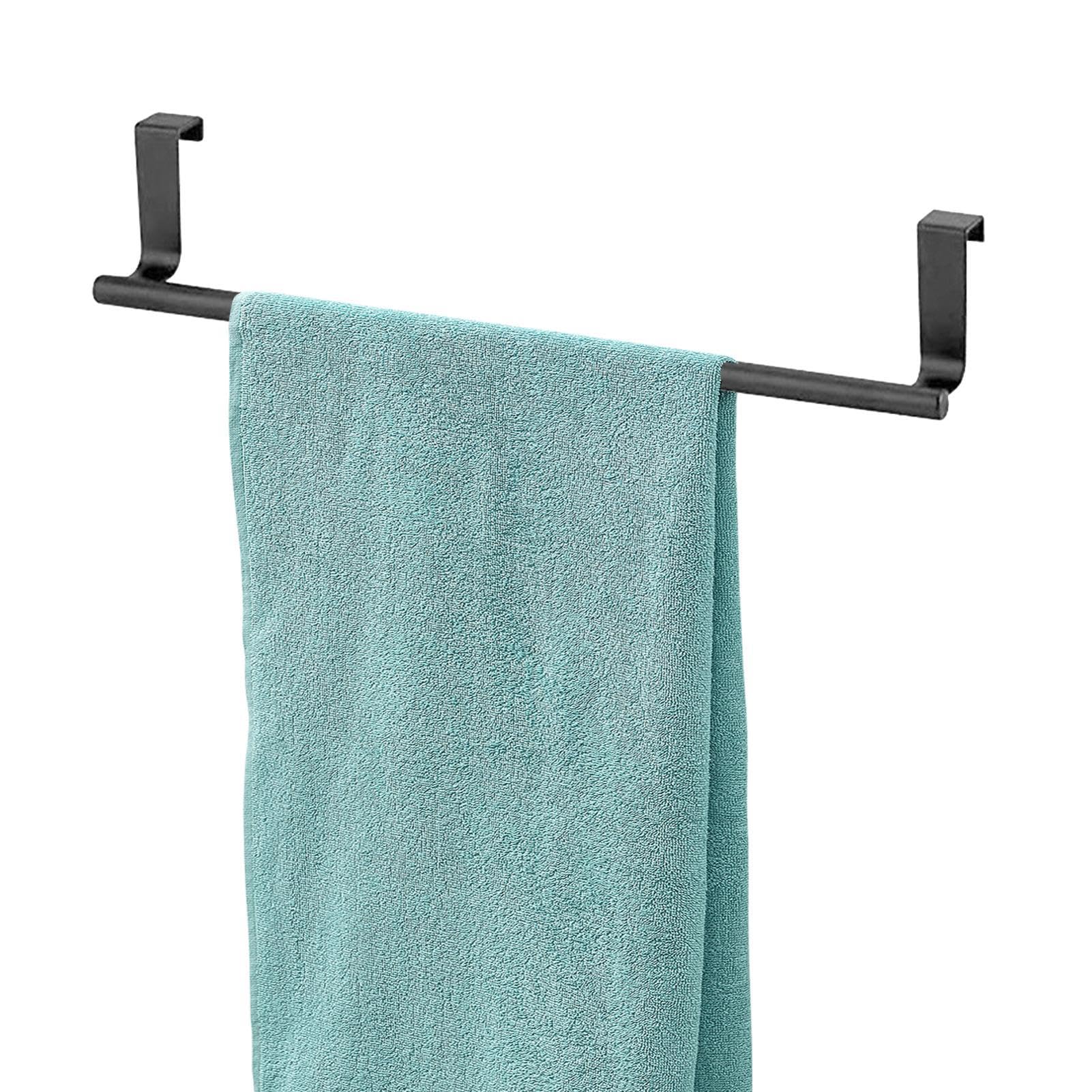 Bathroom Towel Racks - Hand Towel Bar, Bathroom Towel Holder, | Multifunctional Bath Towel Bar, Bathroom Towel Rack, Over The Door Towel Holder for Home, Kitchen, Cabinet Door