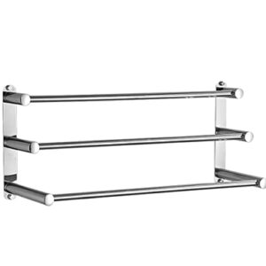 Towel Racks, Towel Rack for Bathroom Towel Rack Towel Rack for Bathroom 3 Tier Bath Towel Rack Stainless Steel Wall Mounted Towel Rack Towel Rack for Kitchen/60Cm/a