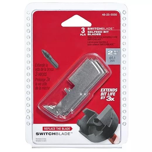 Fits for Milwaukee 48-25-5550 2-9/16 in. Switchblade, 3 Blades Only