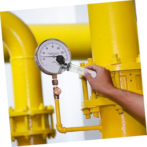 GLEAVI Barometer Flowmeter Tube for Air Argon Flowmeter Argon Gas Flow Meter Measurement Tool Argon Flow Meter Flow Indicator Regulator Flow Meter Tube Gas Flowmeter Plastic Transparent