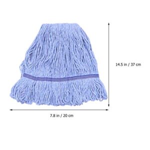 SECFOU 1pc Mop Accessories Mop Refill Practical Mop Cloth Washable Mop Head Commercial Mop Heads Spray Mop Sponge Mop Mop Pads Household Mop Pad Dust Mop Refill Blue