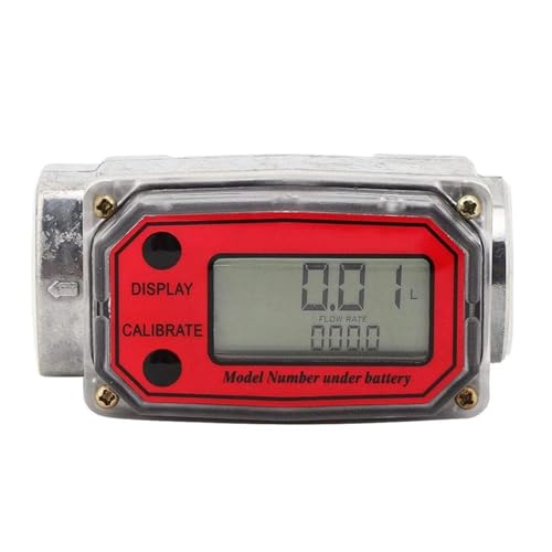 Flow Meter for Flow Meter Meter Digital Flowmeter Flow Meter for Water for Kerosene 1-inch Easy Instal High Stability and Convenient Operation