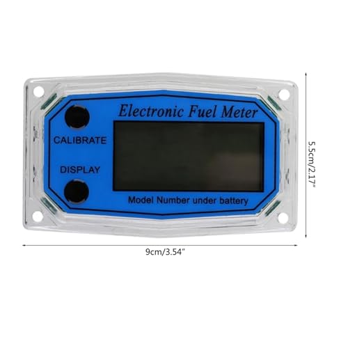 Flow Meter Flow Meter Meter Display Chip Electronic Digital Flowmeter Liquid Water Meter Fuel Meter Gas Die Sel Fuel High Stability and Convenient Operation