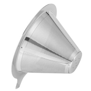 secfou coffee filter espresso filter screen portable coffee machine strainer coffee machine filtering mesh portable coffee machine parts filter teapot net silver stainless steel