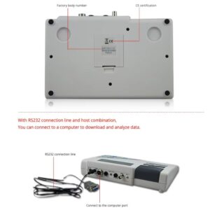 AZ86555 BenchTop WaterQuality Meter Desktop pH/ORP/Cond./TDS/Salinity 5 in 1Printer WaterQuality Tester