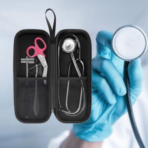 Stethoscope Protections Case with Easy Carry Handle for Doctors and Nurses Stethoscope Case Holder Zippers Closures