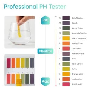 21-in-1 Water Testing Kits for Drinking Water, Well Water Testing Kit, pH Test Strips, Suitable for Tap Water, Ponds, Swimming Pools, Household Drinking Water