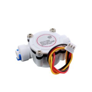 Flow Meter DN6 G 1/4"" PE Water Meter Flow Sensor Counter 0.3-10L/min High Precision Indicator Dispenser Flowmeter for Water Dispenser High Stability and Convenient Operation, 260093529