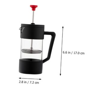 SECFOU French Coffee Press Teapot for Coffee Camping Coffee Pot Concentrated Coffee Camping Coffee Makers Espresso Pitcher Espresso Ground Espresso Coffee 304 Stainless Steel