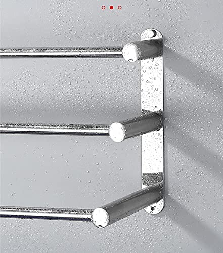 Towel Racks, Towel Rack for Bathroom Towel Rack Towel Rack for Bathroom 3 Tier Bath Towel Rack Stainless Steel Wall Mounted Towel Rack Towel Rack for Kitchen/60Cm/a