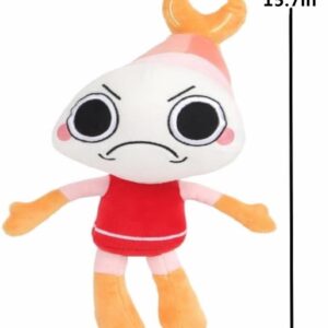 LPVIGJHK New Dandy's World Plush, Dandy's World Plushies Toy, Soft Stuffed Figure Doll Dandy S World Plush Doll Anime Plush Throw Pillow for Game Fans, Kids and Fans Gift(Shrimpo 15.7inch)