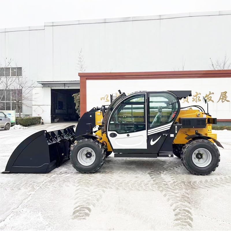 High-Performance Telehandler | Versatile Telescopic Forklift and Loader | All-Terrain Telescopic Boom Lift & Reach Truck for Heavy Lifting and Construction Tasks