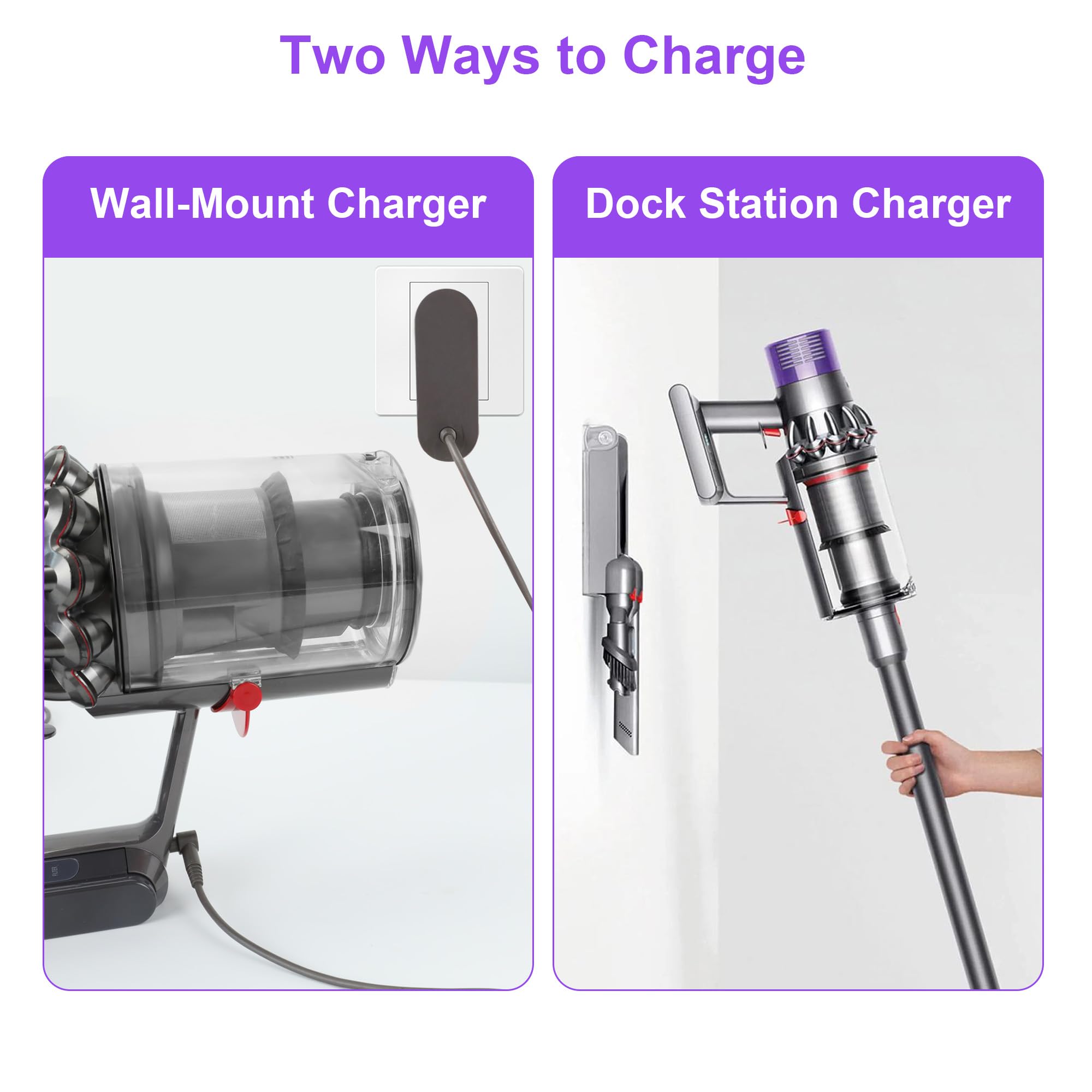 25.2V 6000mAh V10 Battery Replacement Compatible with Dyson SV12 V10 Cyclone V10 Animal V10 Motorhead V10 Fluffy V10 Absolute V10 Carbon Fiber V10 Total Clean Cordless Stick Vacuum Cleaner