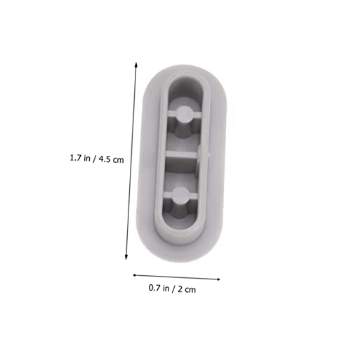 BUTIFULSIC 2pcs Toilet Seat Bumper Toilet Spacer for Bidet Bumpers Stick Pad Toilet Lid Cushioning Pad Bathroom Bumper Toilet Accessories Toilet Cover Seat Adhesive Toilet Padded Toilet Cover