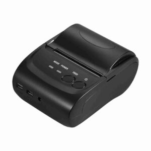 yduupxe mini 58mm 5802dd thermal receipt printer usb connect with auto sleep awake printing equipment used for restaurant personal bill (us plug)