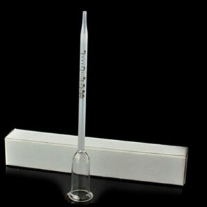 DLOULP Glass Tester Wine Meter 0-25 Degrees Glass Rod Measurement Tools Glass for Red Wine