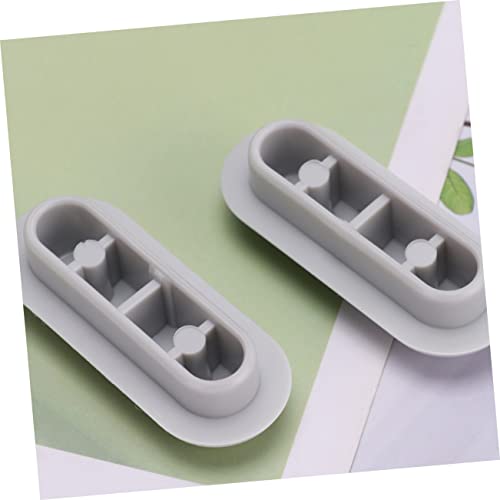 BUTIFULSIC 2pcs Toilet Seat Bumper Toilet Spacer for Bidet Bumpers Stick Pad Toilet Lid Cushioning Pad Bathroom Bumper Toilet Accessories Toilet Cover Seat Adhesive Toilet Padded Toilet Cover