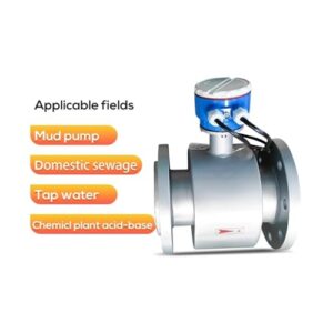 JJCEQBPE Remote Type Electromagnetic Flow Meter Split Display Slurry Flowmeter 4-20mA RS485(DN50)