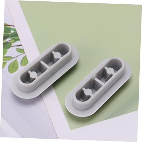 BUTIFULSIC 2pcs Toilet Seat Bumper Toilet Spacer for Bidet Bumpers Stick Pad Toilet Lid Cushioning Pad Bathroom Bumper Toilet Accessories Toilet Cover Seat Adhesive Toilet Padded Toilet Cover