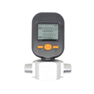 Flow Control Meter MF5706 (0-10L/25L) Gas Mass Flow Meter, MF5712 (0-200L) Compressed Air Nitrogen Oxygen Argon Carbon Dioxide Digital Flowmeter Used in Petroleum,Food, Etc. (Color : MF570